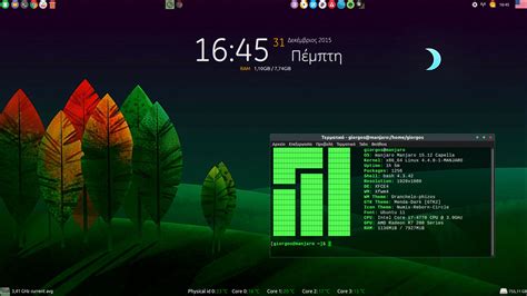 Manjaro Linux Xfce Desktop 11 By Kouros17 On Deviantart