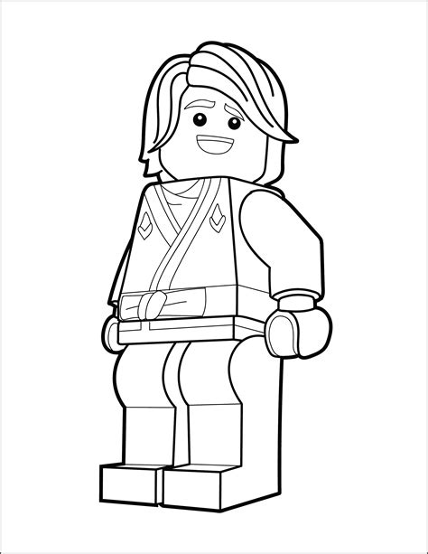 Ninjago Lloyd Coloring Pages Picture Lego Movie Coloring Pages My XXX