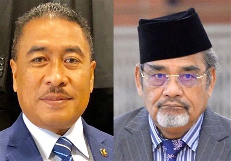 Umno bahagian papar, peti surat no. Umno MPs Datuk Seri Dr Ismail and Datuk Seri Tajuddin ...