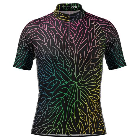 Men's Holographic Branches Short Sleeve Cycling Jersey – Online Cycling