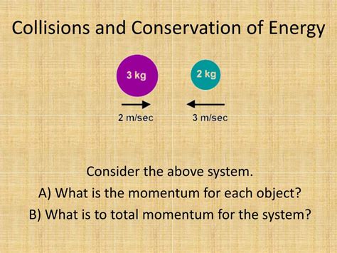 Ppt Collisions And Conservation Of Energy Powerpoint