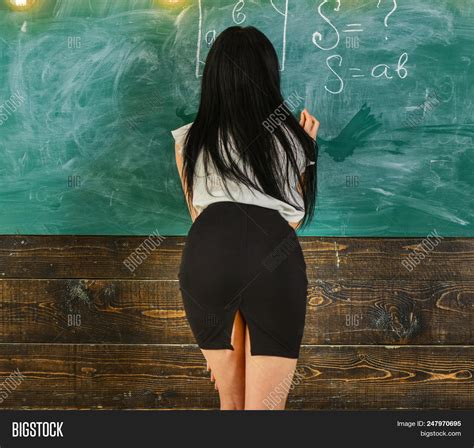 Teacher Mathematics Image And Photo Free Trial Bigstock