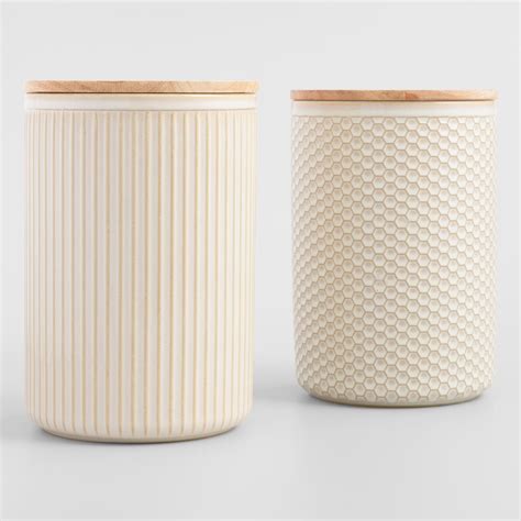 We did not find results for: Large Natural Textured Ceramic Canisters with Lids Set of ...