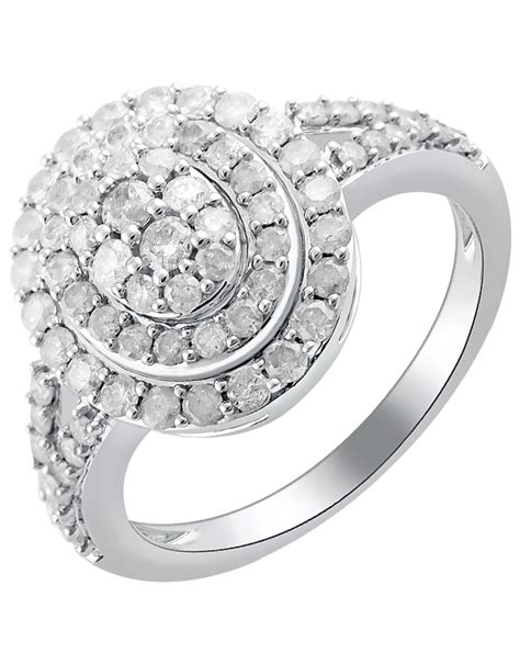 Diamond Ring 14ct White Gold Diamond Ring 764226