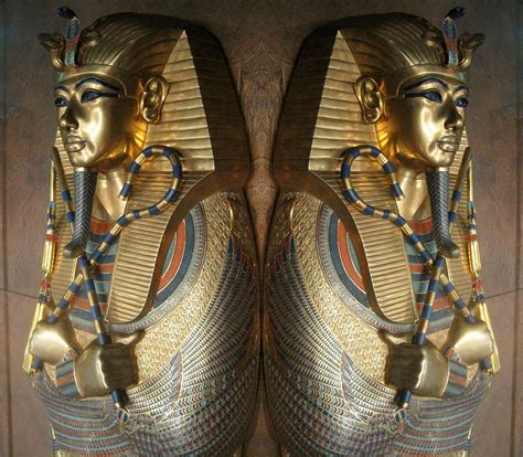 King Tutankhamun Image Double Free Stock Photo Public Domain Pictures