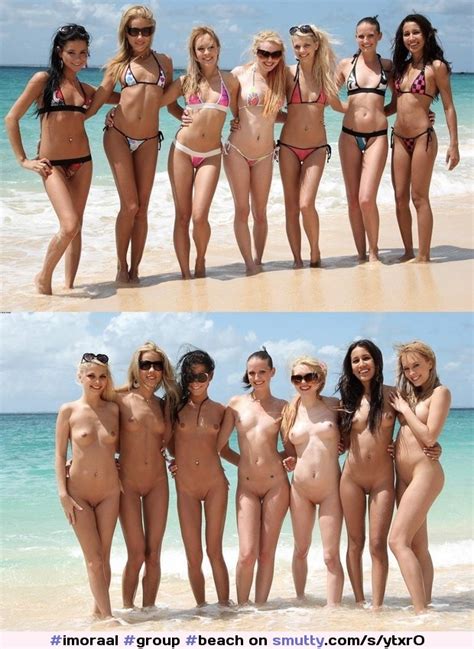 Group Beach Naked Beforeafter Smutty Com