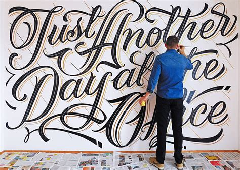 Hand Lettering By Mateusz Witczak Daily Design Inspiration For