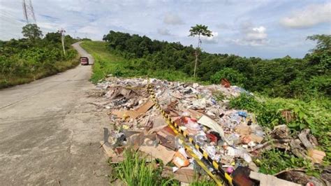 Bukit Kusnodo Jadi Tempat Buang Sampah Warga Kesal Samarinda Pos