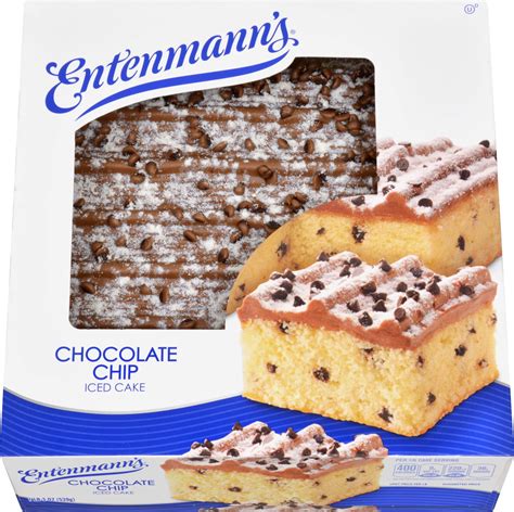 Entenmanns Chocolate Chip Iced Cake 19 Oz