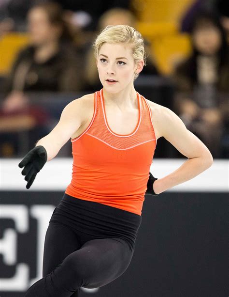Gracie Gold At Practice Session At The Isu World Figure Skating