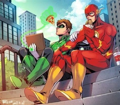 Hal Jordan X Barry Allen Green Lantern Hal Jordan Green Lantern Dc Comics Art