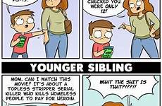 siblings sibling jokes lol collegehumor youngest 9gag