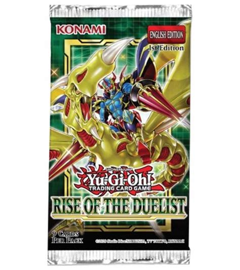 Rise Of The Duelist Booster Pack 1st Edition Rise Of The Duelist