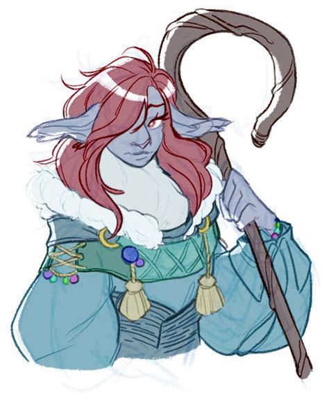Ves Firbolg Character Art Dungeons And Dragons Characters Dnd