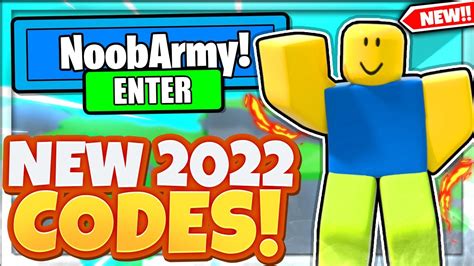 2022 All New Secret Op Codes In Roblox Noob Army Tycoon Youtube