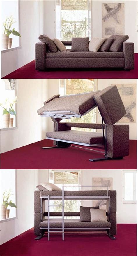 Sofa Turns Into Bunkbed Home Furniture Couch Bunk Beds