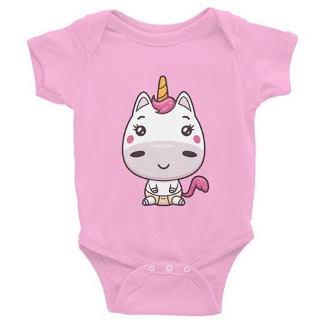 Cute Kawaii Unicorn Baby Onesie Bodysuit Baby Onesies Baby Unicorn