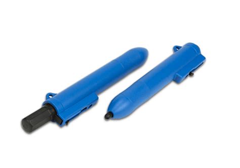 Retractable Metal Detectable Dry Erase Marker Blue Supply Company