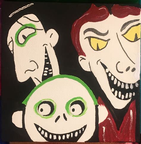 Lock Shock And Barrel Painting Canvas Ideas Nightmare Before