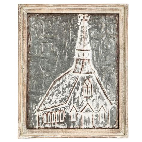 Get Church Rustic Galvanized Metal Wall Decor Online Or Find Other Wall
