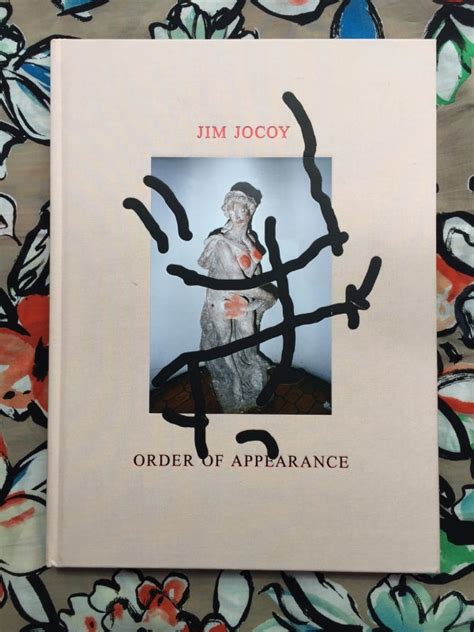 Order Of Appearance Jim Jocoy 1000 Copies