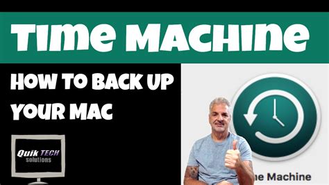 How To Backup Your Mac Using Time Machine Youtube