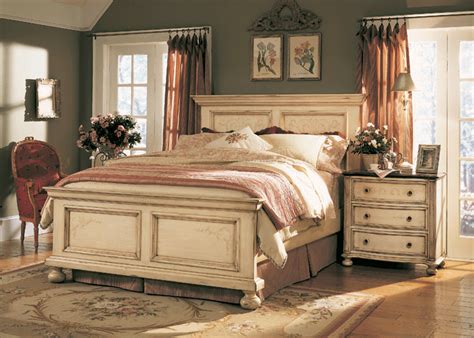 Browse furniture set and storage pieces like credenzas, twin bedroom furniture sets. THE FURNITURE :: Detailed Antique White Panel Bedroom Set ...