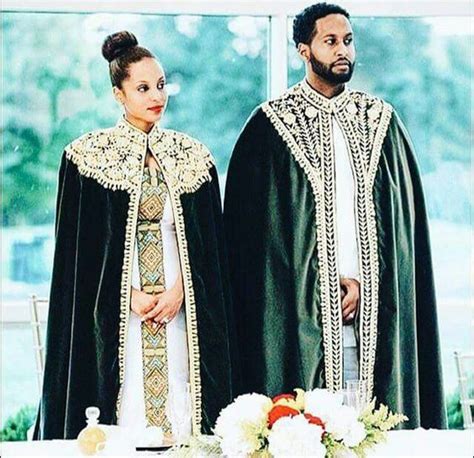 Pin By Nymphrotic Pleasures On Ethiopian Wedding Dress Kaba Cloak