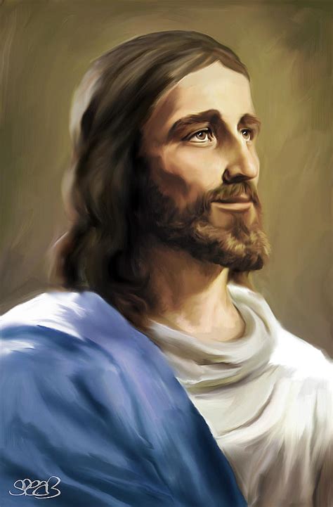 Painting Of Jesus Face