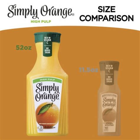 Simply High Pulp All Natural Orange Juice 52 Fl Oz Qfc