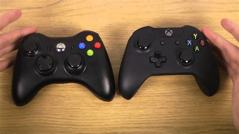 Xbox 360 Controller Vs Xbox One Controller Comparison