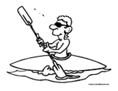 You are viewing some kayak sketch templates click on a template to sketch over it and color it in and share with your family and friends. Canoe Coloring Pages | Kayak Coloring Pages