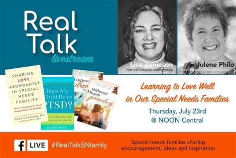 Real Talk Livestream — Guest Jolene Philo Were Talking About