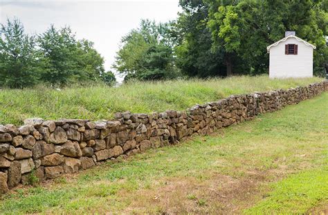 Preserved Section Of Wall From The Battle Of Fredericksburg Photograph