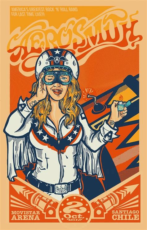 Aerosmith poster | Vintage concert posters, Vintage music posters ...