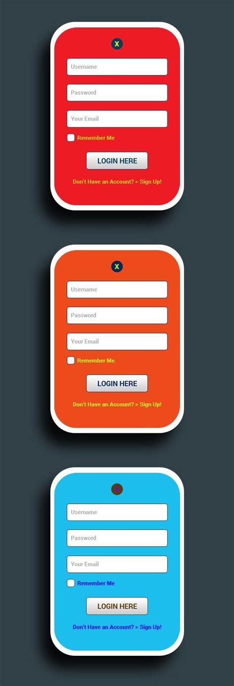 Free Login Forms Psd File Download Psd Template Free Login Form Psd