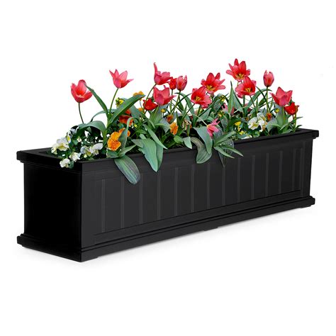 Lexington Self Watering Window Boxes With Hanging Brackets Outdoor