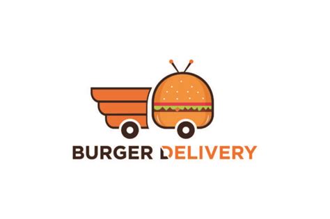 1 Burger Delivery Logo Designs And Graphics