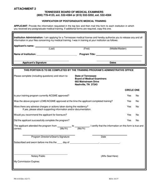 Form PH Attachment Fill Out Sign Online And Download Printable PDF Tennessee