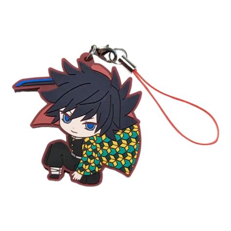 DEMON SLAYER KIMETSU No Yaiba Giyu Tomioka Capsule Rubber Keychain Bandai EUR PicClick FR