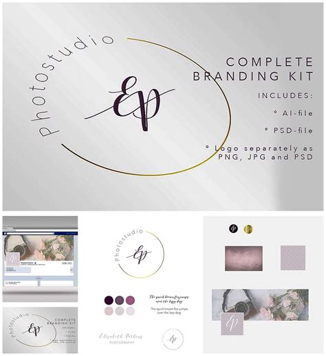 Editable Logo Branding Kit Free Download