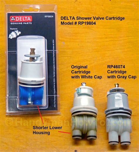 Delta faucet tub shower valve cartridge replacement repair 1700 series rp 32104. Delta Shower Faucet Model 1500