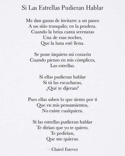 The Poem Is Written In Spanish And English
