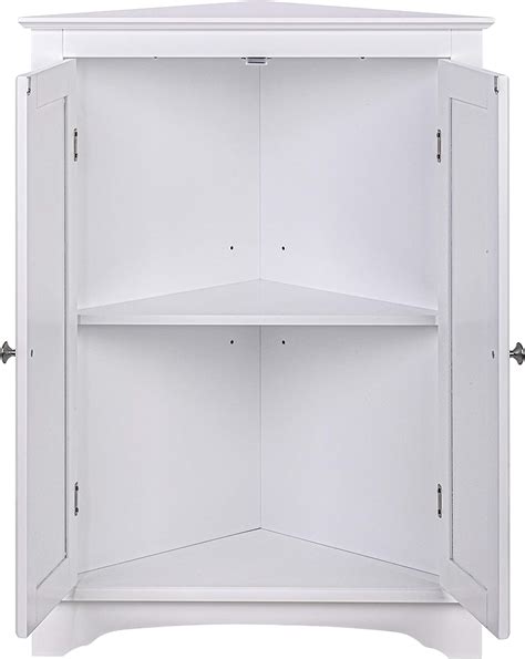 Buy Spirich Home Floor Corner Cabinet With Two Doors And Shelves Free