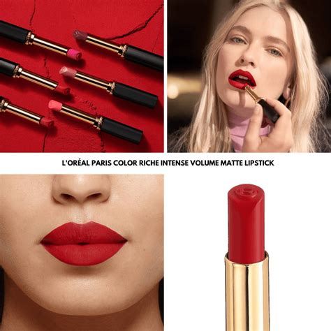 Sneak Peek Loréal Paris Color Riche Intense Volume Matte Lipstick