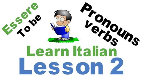 Learn Italian Lesson 2 Italian Pronouns And Verb Course Ofcourseme