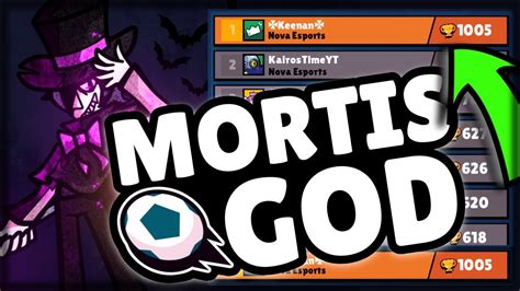 Mortis God Gameplay Over 1000 Trophies Mortis In Gem Grab Pro Player Tips Brawl