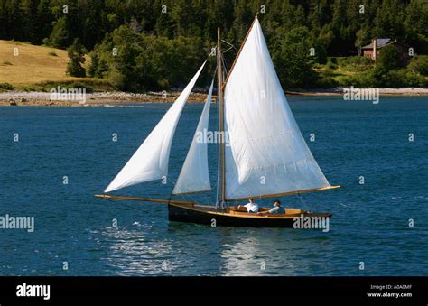 Nantucket Sail Boat Hi Res Stock Photography And Images Alamy