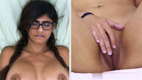 Mia Khalifa Close Up Pussy Masturbation Video Leaked LeakPorner