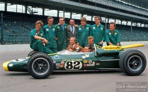Looking Back To When Jim Clark Won The Indianapolis 500 Race In A Rear